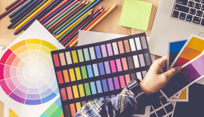 In màu khu vực Đại học thương mại